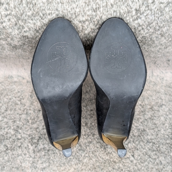 Tory Burch Corbet Bootie Black Gold Women's 10 - Picture 13 of 13